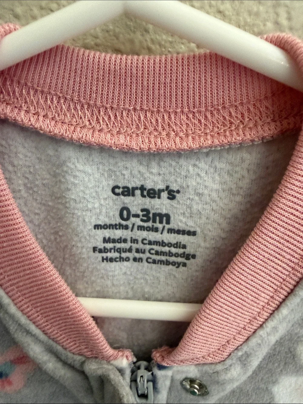 Carters fleece sleep